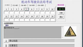 驾驶员模拟考试100题_驾驶员模拟考试题库