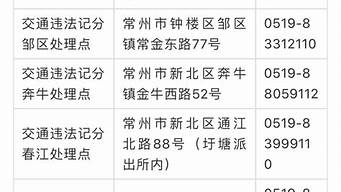 常州交通违章查询官方网站_常州交通违章查询官方网站入口